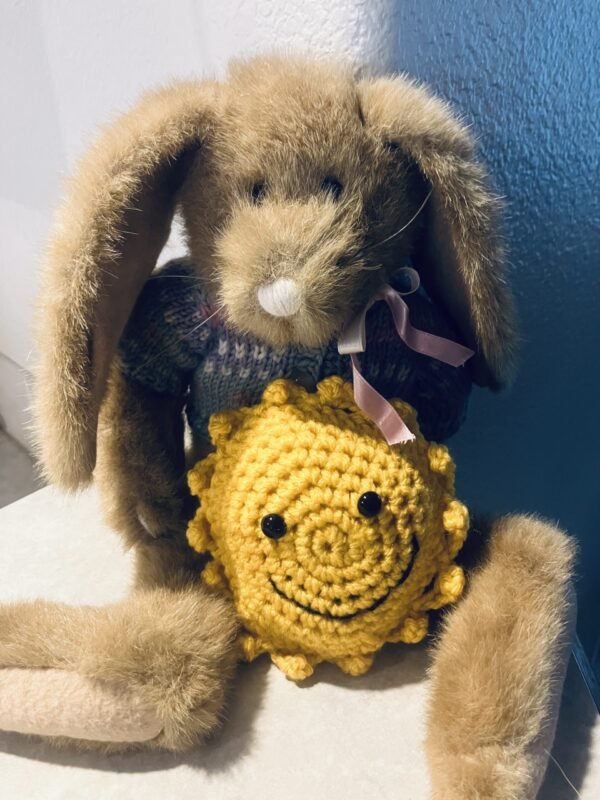 Easter bunny with a Quality Heating "Sun" in Boise, ID