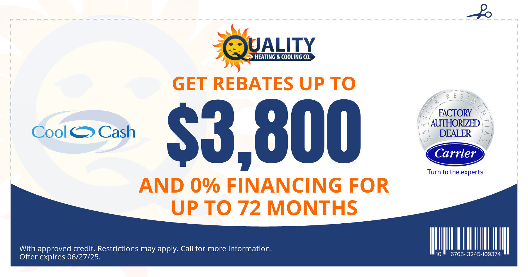 Get rebates up to $3800 and 0% for up to 72 months!