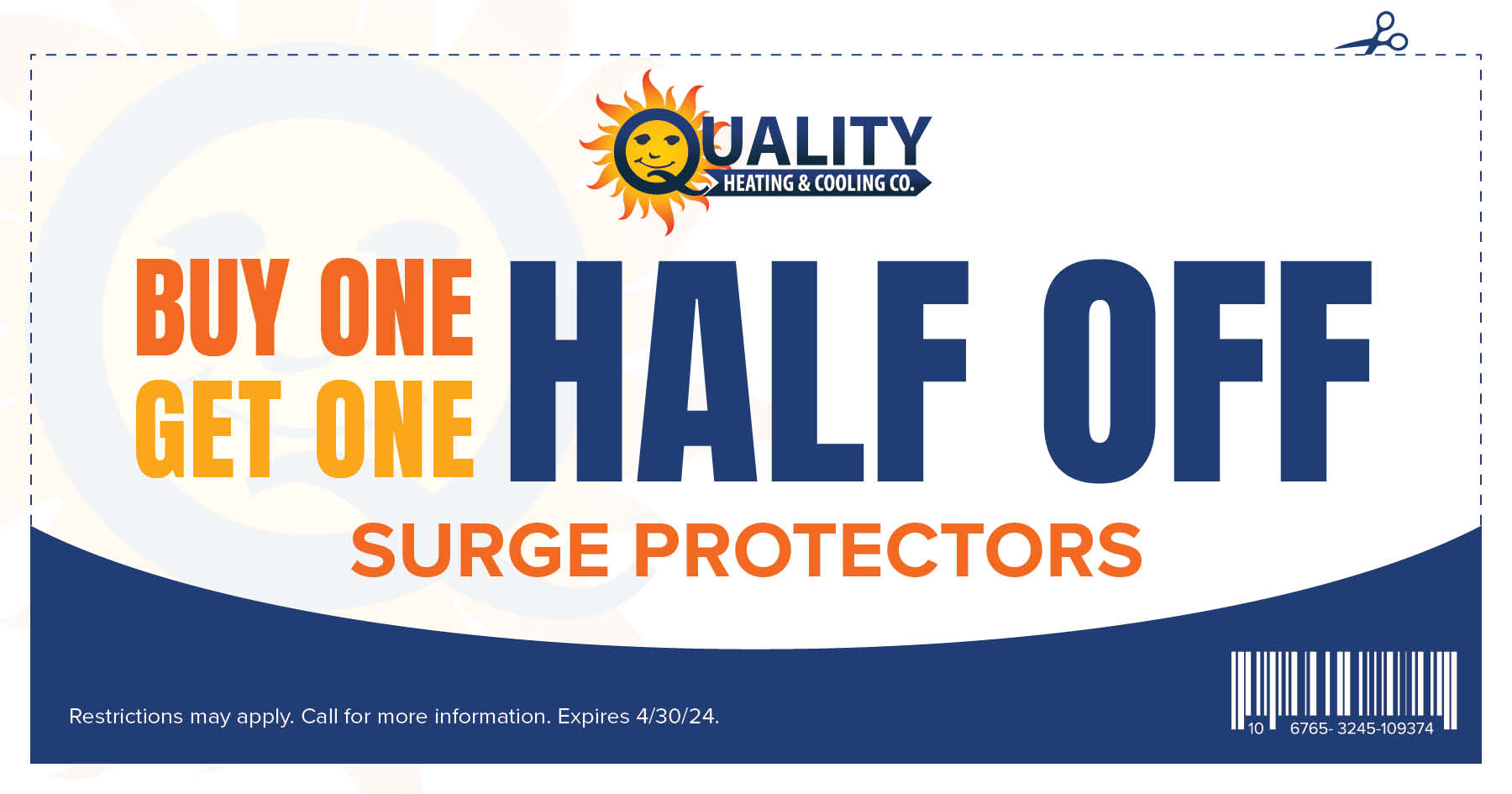 buy one get one half off surge protectors!